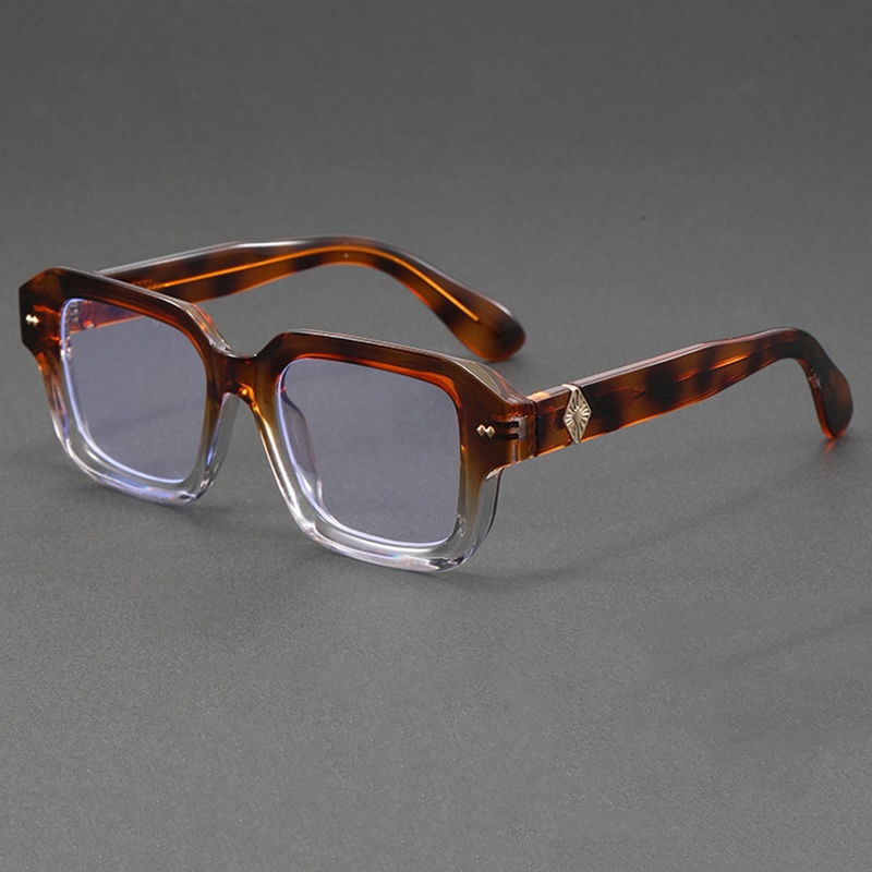 Square Retro Gaming Sunglasses Anti Blue Light for Computer Work Oversized Blue Blocking Glasses RX Myopia Prescription Optical Men Women, CB Fashion 