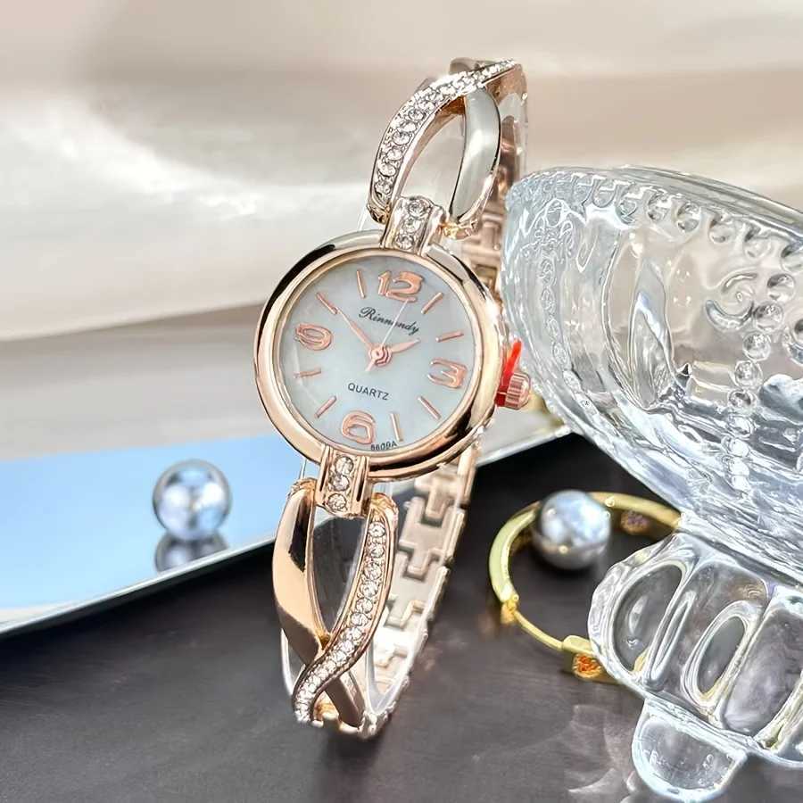 Elegant Womens Quartz Watch Fashion Arabic Dial Ladies Bracelet Wristwatch Reloj Mujer Girls Clock Gift Y251212