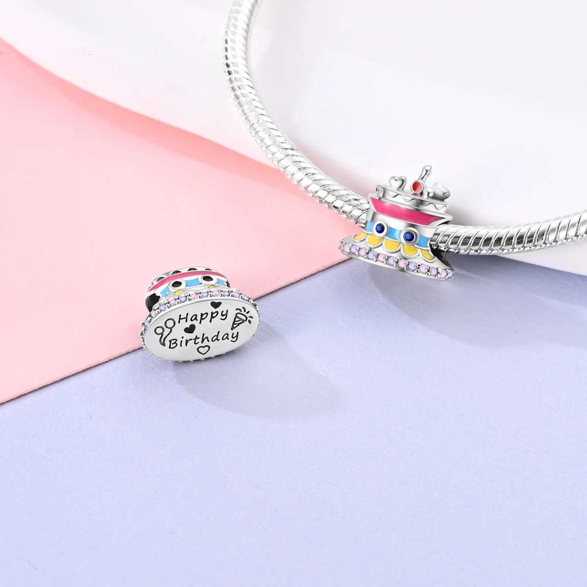 925 Sier Plated Dangle Charms Beads Fit Bracelet Diy Fashion Jewelry Making Y251212