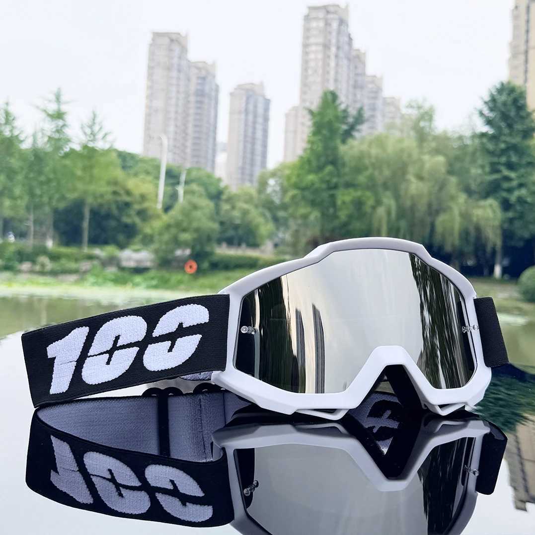 High Quality 100 Motorcycle Goggles Motocross Goggles Racing Dirt Bike Glasses Cycling MTB ATV Mask Windproof Protection Glasses G251212