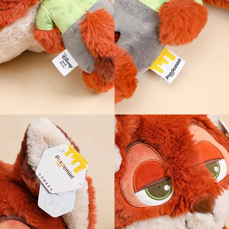 Disney Zootopia Judi Nick Plush Slung Doll Large-Capacity Shoulder Bag Cute Face Toy for Fans Animation Derivative Collectible H251212