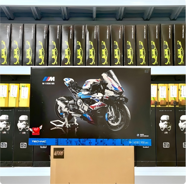 Top-Quality 1:1 copy 42130 set Compatible with Leg0 large M1000RR building blocks motorcycle model high difficulty assembly