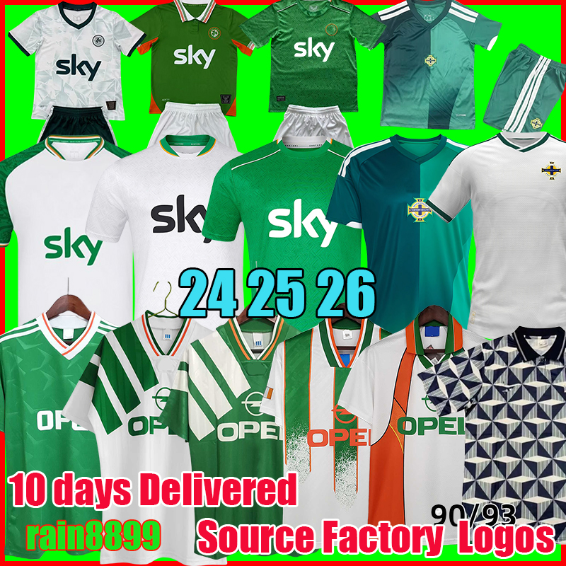 Ireland jersey 2026 world cup Ireland soccer jerseys Northern Ireland 1990 1994 Retro Ireland National football shirts Northern Ireland jersey 1996 98 2002 Ireland