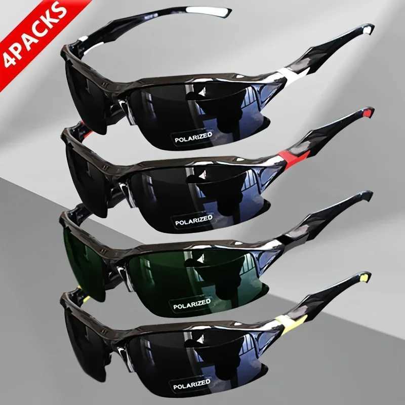 Outdoor Polarized Fashionable Sports Glasses for Men and Women Windproof Suitable for Baseball Running Fishing Golf and Driving G251212