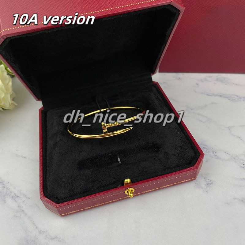 2026 AAA Fashion Cart Bracelet Designers Luxurys Bracelet Solid Color Bangle Diamonds Couple Models Bracelets Valentines Day No Allergies No Rusting b0a