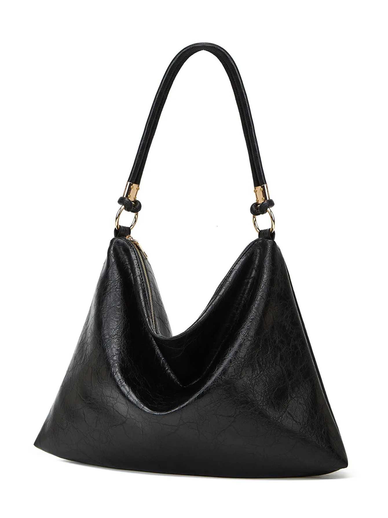 Toth single shoder bag high-capacity fi simple handbag 2024 new simple armpit bag wan bag Y251211