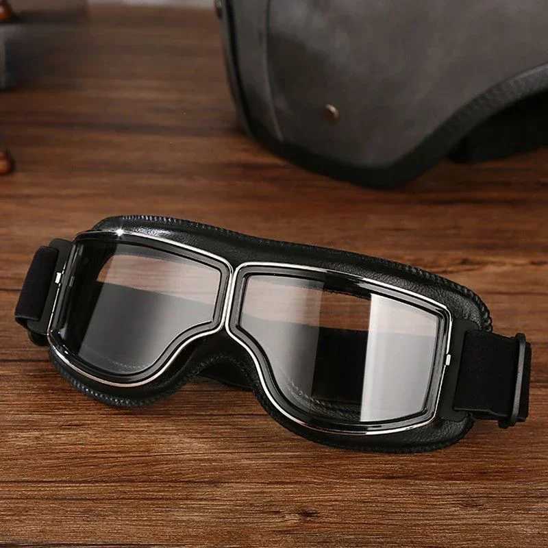 Retro Glasses Motorcycle goggles Metal Goggles Motorcycle Fit Protection Biking and Outdoor Adventures European Vintage Design G251212