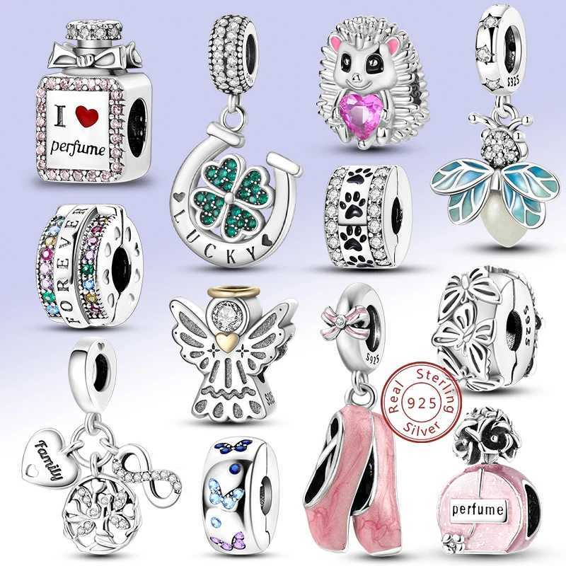Charm Hot Ss 925 Sier Charms Beads Fit Pendant Charm Bracelet Dangle for Wen DIY Fine Jewelry Making Y251212