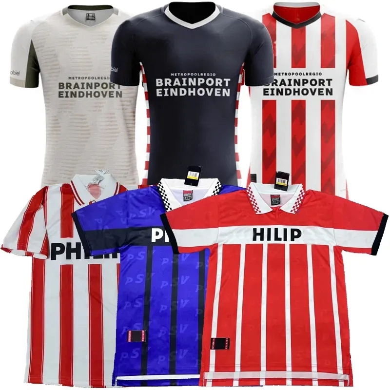Retro Classic 1994 95 96 97 98 2000 01 04 05 09 2010 2025 2026 PSVS WANNER Soccer Jerseys PERISIC DEST SCHOUTEN PEPI v.NISTELROOY J.S.PARK RONALDO football men kids shirt