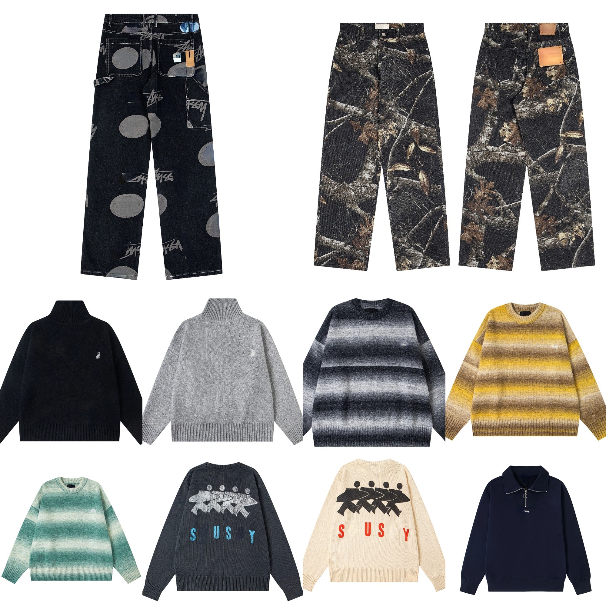 Men's Stussylys Hoodies Designer Hoodies Luxury Cotton Letter Printed Stud Hoodies Hip Hop Fashion Y2k Men studded And Women Spring And Autumn Stusyy Hoodies 5d1