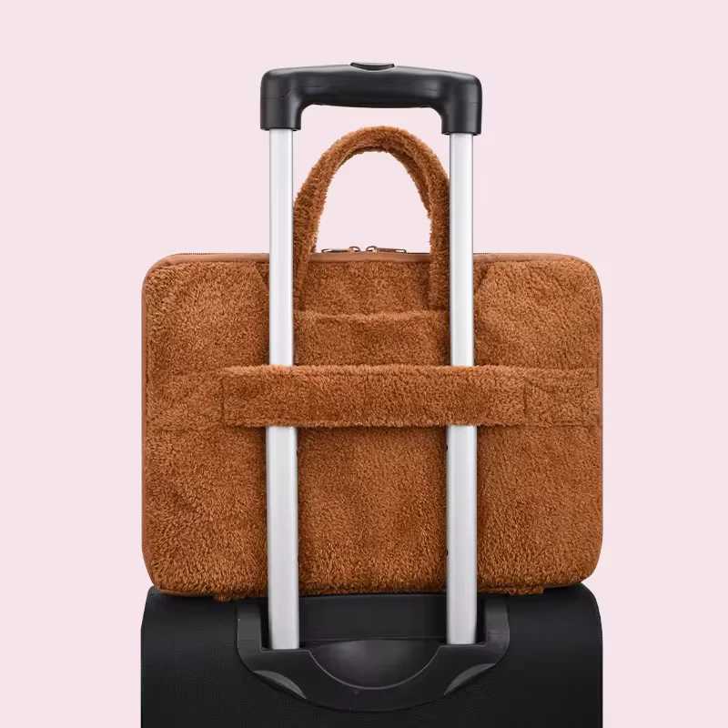 Cute Laptop Bag 13 133 154 156 Inch For Macbook Air m2 136 pro16 Huawei Matebook14 DellLenovo Xiaomi HandbagT251212
