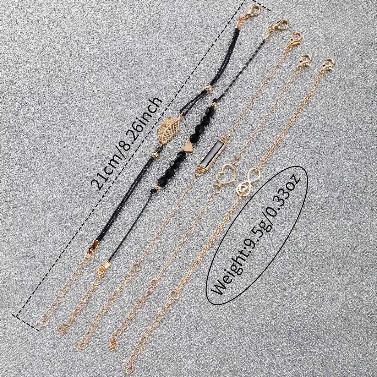 6PCS/Set Fashion Flower Dial Womens Watch Casual Leather Strap Quartz Watches Leaf Bracelets SetWithout Box Y251212