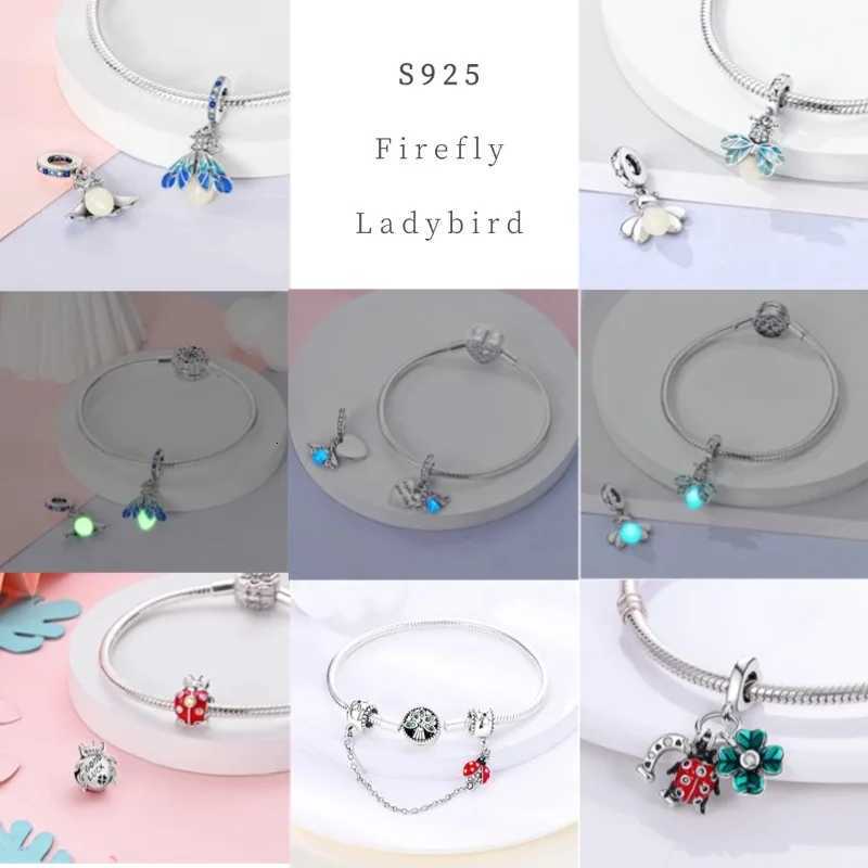 Dangle Charm 925 Sier e Zircon Fly Butterflies Charms Fit Bracelet DIY Jewelry For Wen Gift Y251212