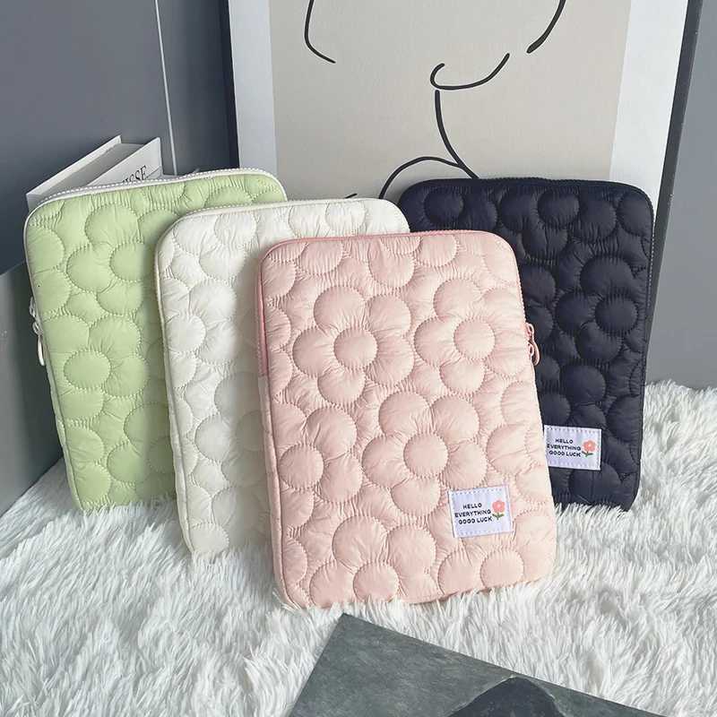 Cute Flower Laptop Sleeve For Ipad11 Macbook Air Pro133 14 15 16 Dell Huawei Samsung 156 Inch Tablet Bag Protective Laptop BagT251212