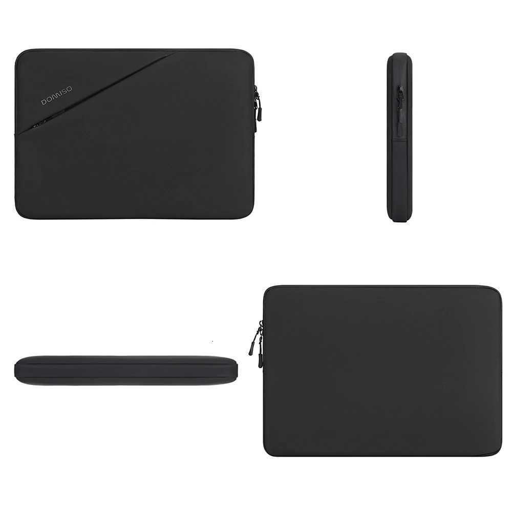 DOMISO 14 156 17 inch Laptop Sleeve Bag Shockproof Protective Carrying Case Water-Resistant Handbag with Accessory PocketT251212