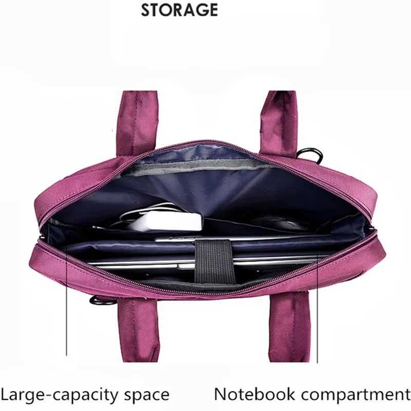 Laptop Bag 173 17 156 14 Inch Nylon Airbag Shoulder Handbag Computer Bags Waterproof Messenger Women Men Notebook BagT251212