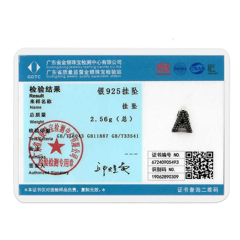 Fit Bangle Bracelet DIY A-Z bet Charms Bead 925 Sterling Sier CZ Zircon Letter Dangle Pendant Jewelry Gift Y251212