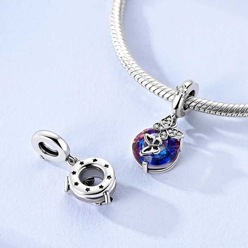 New 925 Sterling Sier Charms Beads Fish Unicorn Bow Pendants DIY Wen Bracelet Jewelry Gift Y251212