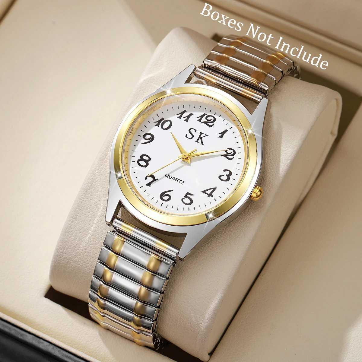 Luxury Men Business Watches Fashion Elastic Strap Mens Quartz Wristwatch Reloj HombreWithout Box Y251212
