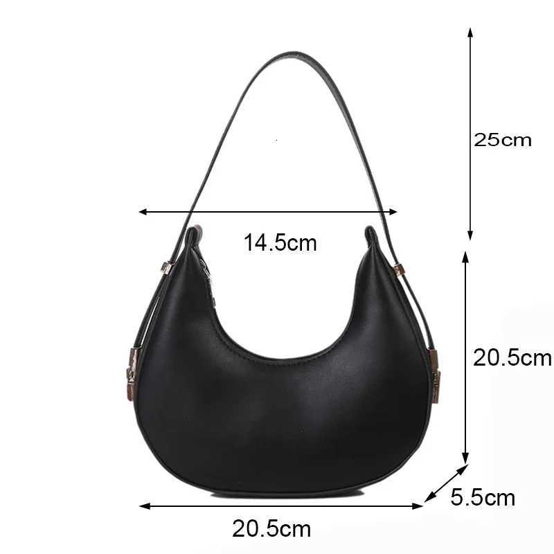 Fi style Crescent Underarm Bag - Chic Shoder/Handbag with Vintage Elegance Y251211