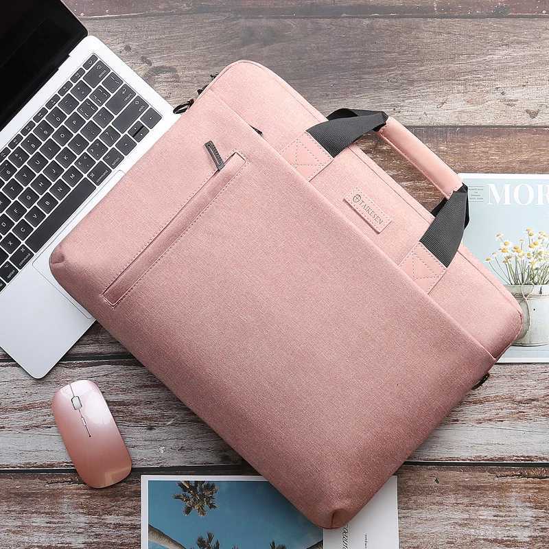 Laptop Bag Case for Macbook Air Pro Retina 13 14 15 Laptop Sleeve 156 Notebook Bag For Dell Acer Asus HP Business Women HandbagT251212