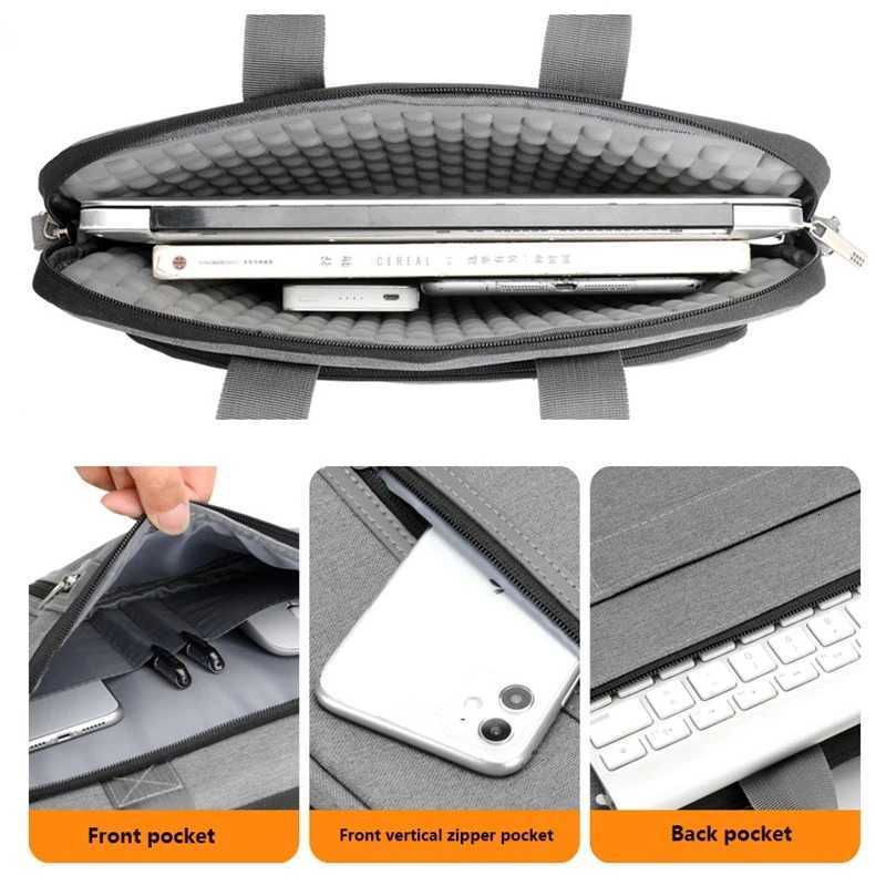 Laptop bag Sleeve Case Protective Shoulder Bag Notebook Handbag Cover For 13 14 156 173 inch Macbook Air Pro ASUS Acer HP DellT251212