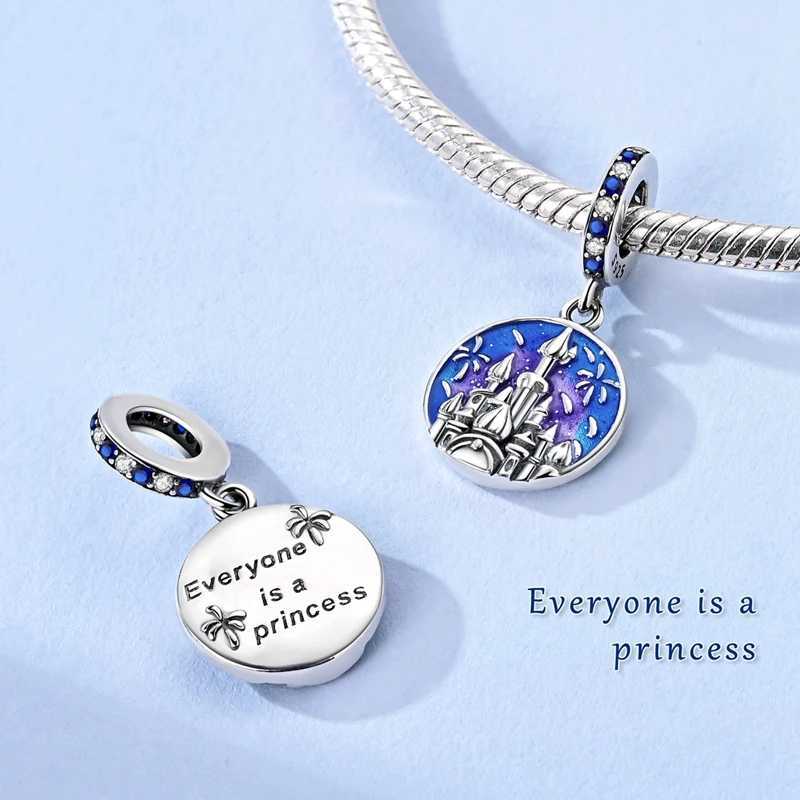 New 925 Sterling Sier Charms Beads Fish Unicorn Bow Pendants DIY Wen Bracelet Jewelry Gift Y251212