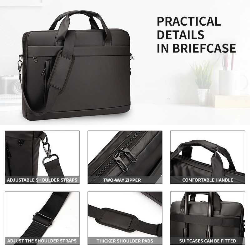 Laptop Bag 156inch for Daily Work Clothing and Work Handbag for Men and WomenT251212
