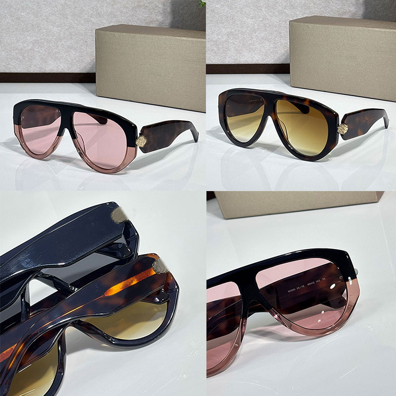 Super Large Frame Men Sunglasses 40109I Top Italian Designer Womens Oval Sunglasses UV400 Polarized Black Lens Acetate Frame Glasses designer Lady beach goggles