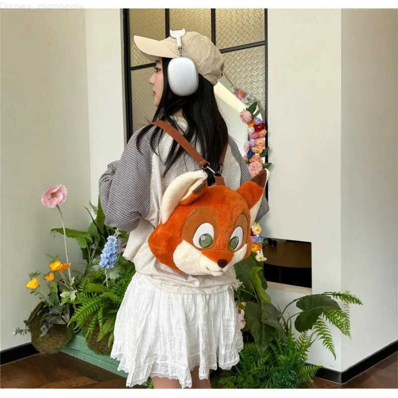 Disney Hot Sales Zootopia Backpack Kawaii Anime Cute Fox Nick Creative Fashion Large Capacity Storage Shoulder Bag Holiday Gift H251212