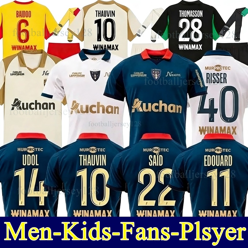 Maillot RC Lens 25 26 Soccer Jerseys Home Away Saint-Barbe Special EL AYNAOUI KAKUTA FULGINI DIOUF SPIERINGS GANAGO SOTOCA WAHI Football Shirt 2025 2026 men Kids Kit