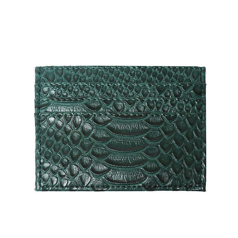 Card bag credit card bag women's multi card slot ostrich card sleeve bank card holder