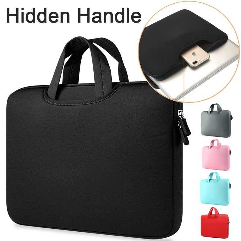 Soft Laptop Bag 11 12 133 14 15 156 17 inch For Huawei Lenovo Xiaomi Hp Macbook Air Pro Case 2020 2021 M1 Sleeve Cover HandbagT251212