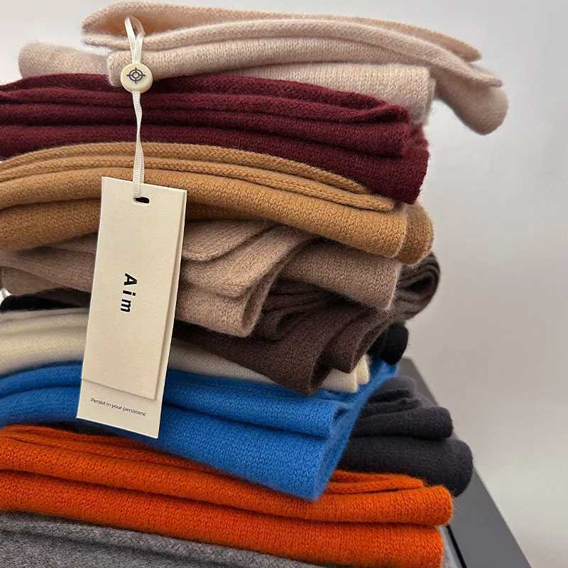 100 Wool Winter Scarf For Women Long Warm Cashmere Scarves Hijab Solid Lady Shawl Wrap Female Pashmina Bandana Head Scarfs New Y251211