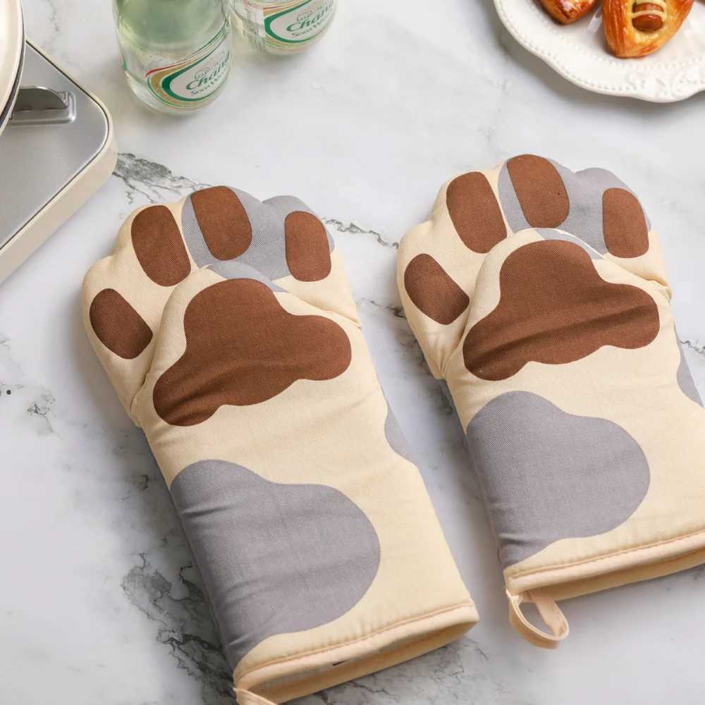 1PC Anti-scalding Oven Gloves Mitts Potholder Kitchen Gloves Tray Dish Bowl Holder Oven Handschoen Hand Clip Tools H251212
