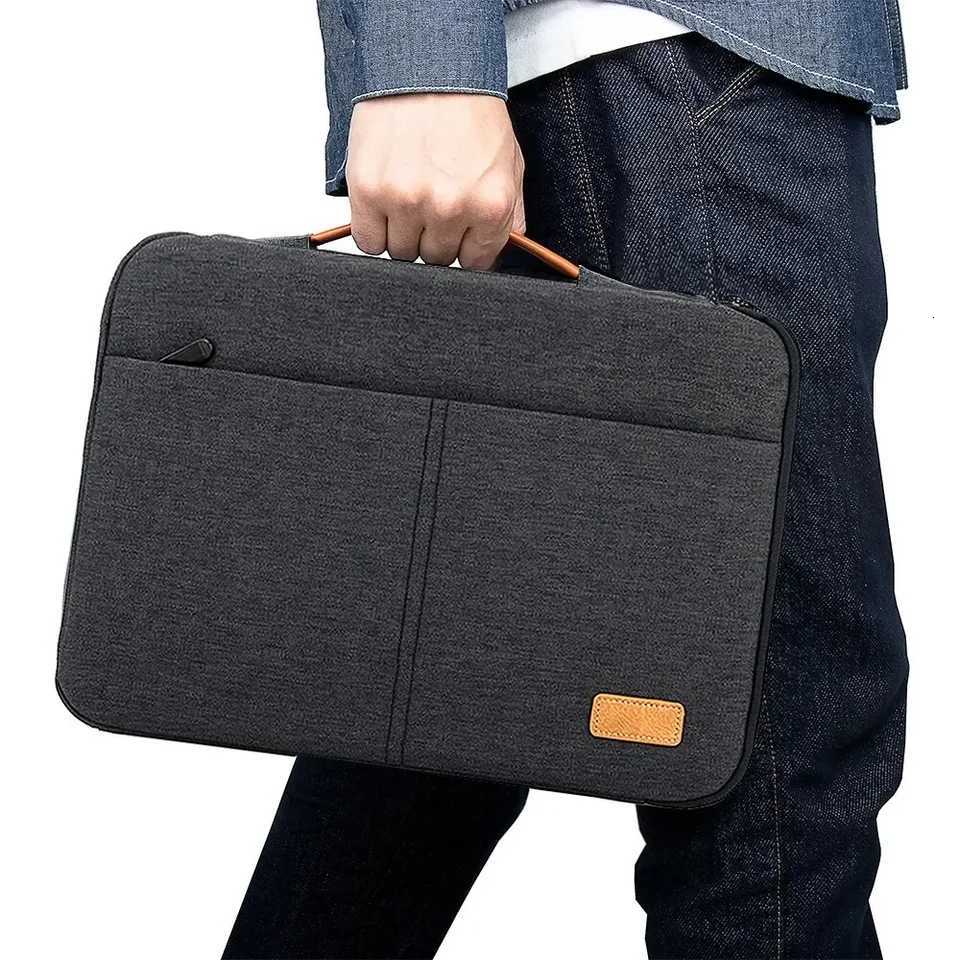 Protective Laptop Sleeve Case for 133 14 156 16 Inch New MacBook Pro M3 Max M2 M1 Slim Carrying Laptop Bag Men WomenT251212