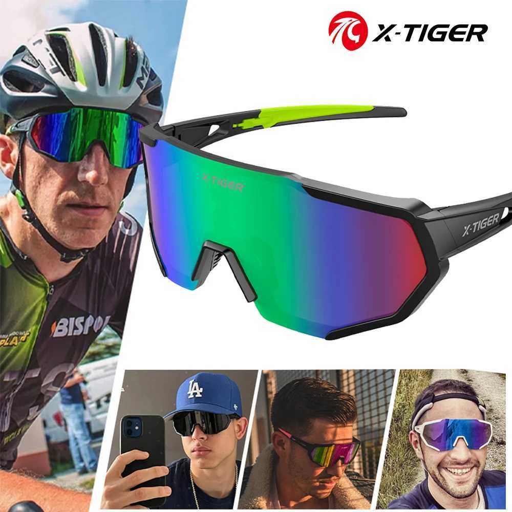 X-TIGER JPC Polarized Sunglasses Cycling Glasses UV400 Men Women Outdoor Sports Road MTB Bike Bicycle Riding Goggles New G251212