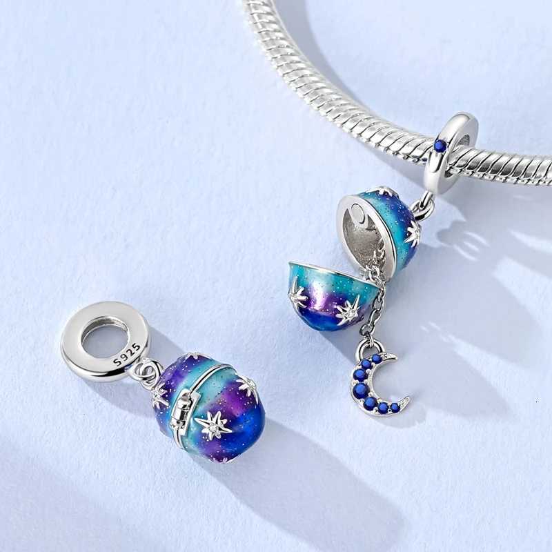New 925 Sterling Sier Charms Beads Fish Unicorn Bow Pendants DIY Wen Bracelet Jewelry Gift Y251212