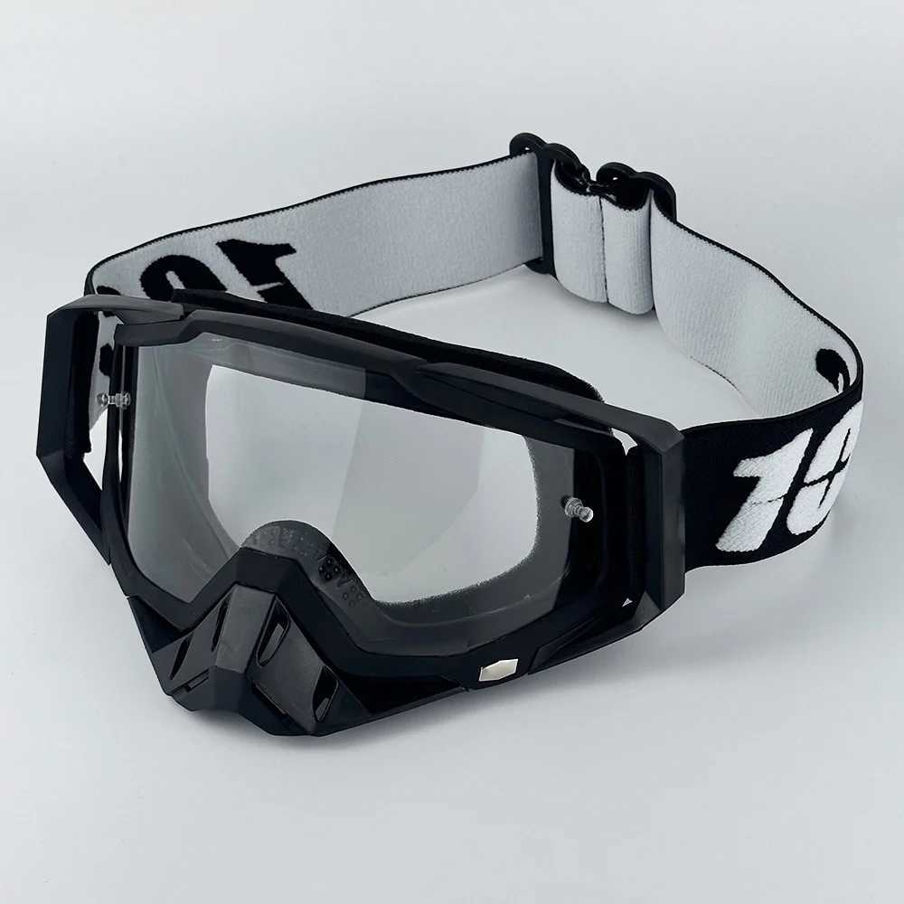 100 Motorcycle Goggles Off Road Motocross Glasses ATV MX Dirt Bike Eyewear Anti-Sand Windproof Helmet Riding Gafas Mask G251212