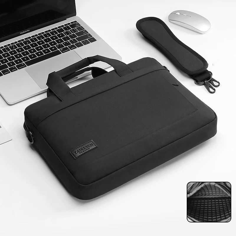 Laptop bag Sleeve Case Shoulder handBag For M1 M2 14 15 156 17 inch Macbook Air Pro 133 Huawei Asus Dell Notebook BriefcasesT251212