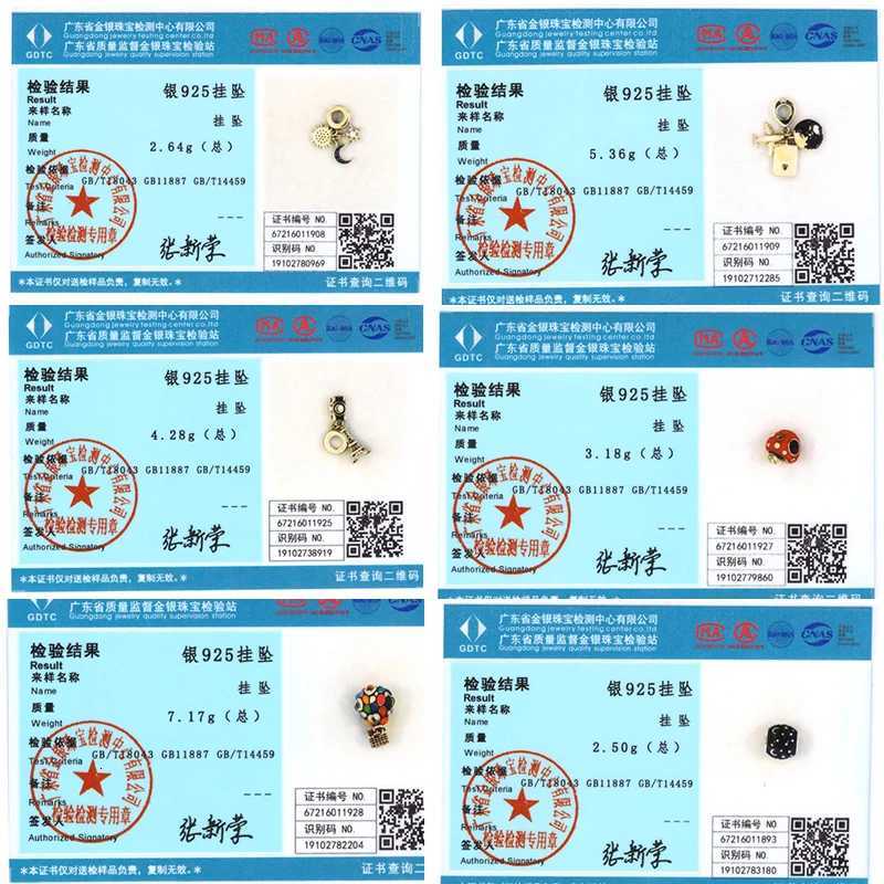 Charms 2025 Hot Ss 925 Sterling Sier Charms Beads for Pendants Bracelets Charms Dangle DIY Jewelry Gift Y251212