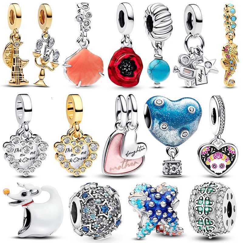 Charms 925 Origin New in Hot S Pendant Beads Fits Bracelets Necklace For Wen Charm Sier 925 Luxury DIY Jewelry Gifts Y251212