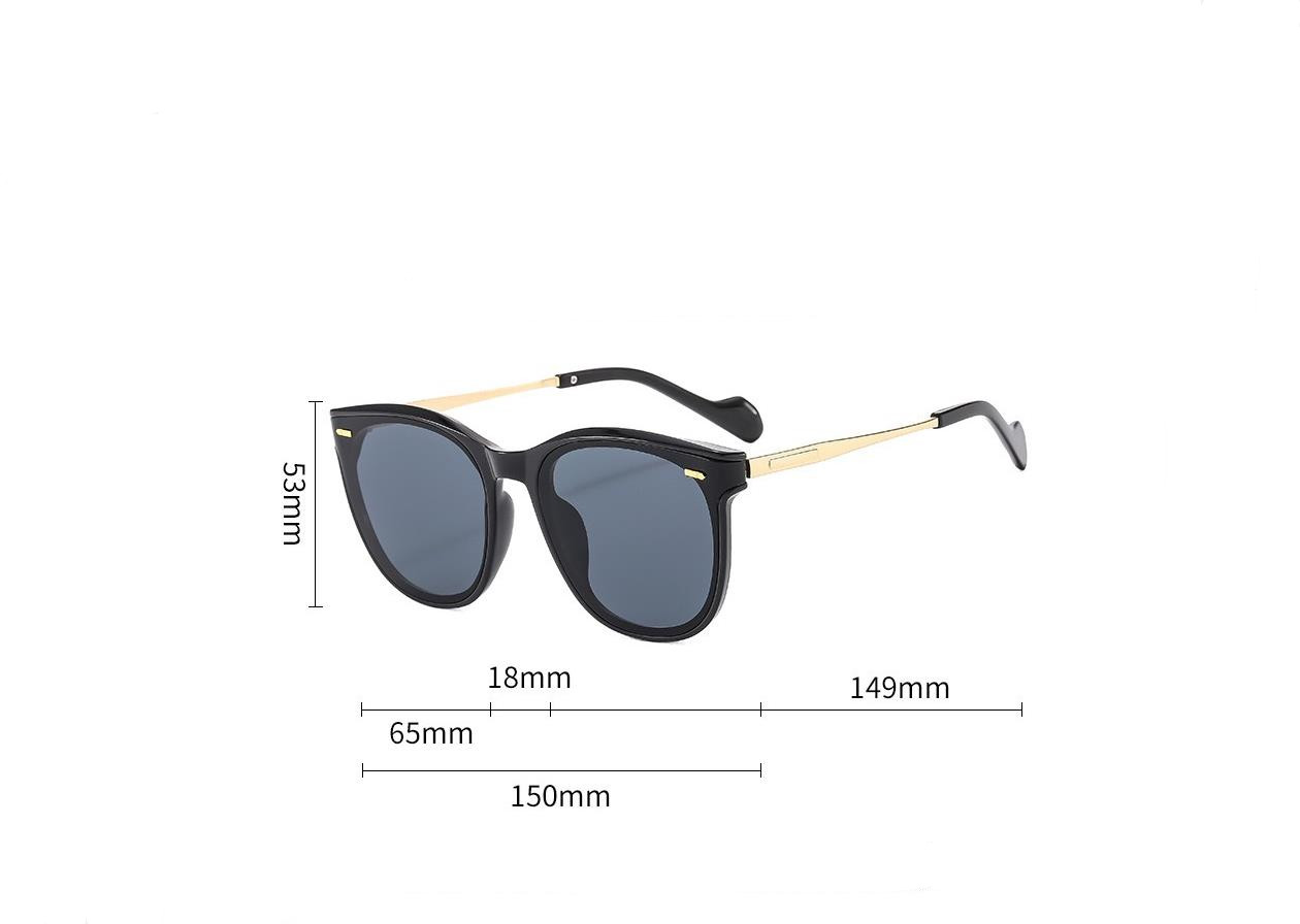 Designer Sunglasses For Men Women Sunglasses Polarized Sunglass Round Frame Glasses Fashion Luxury Goggle Pilot Alloy Frame UV400 Eyewear KZ00915