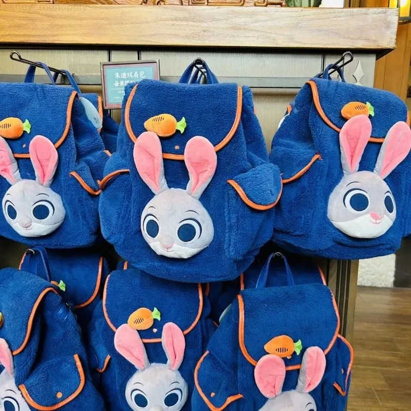 Disney The new Zootopia Judy series cute creative cartoon pattern fashion personality lightweight and large storage backpack H251212