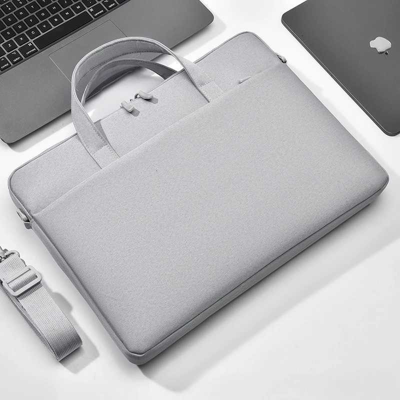 Airbag Collision Protection Laptop Bag 14 15 Inch Notebook Bag for Macbook Air Pro Computer Bag Shoulder Handbag Briefcase CaseT251212