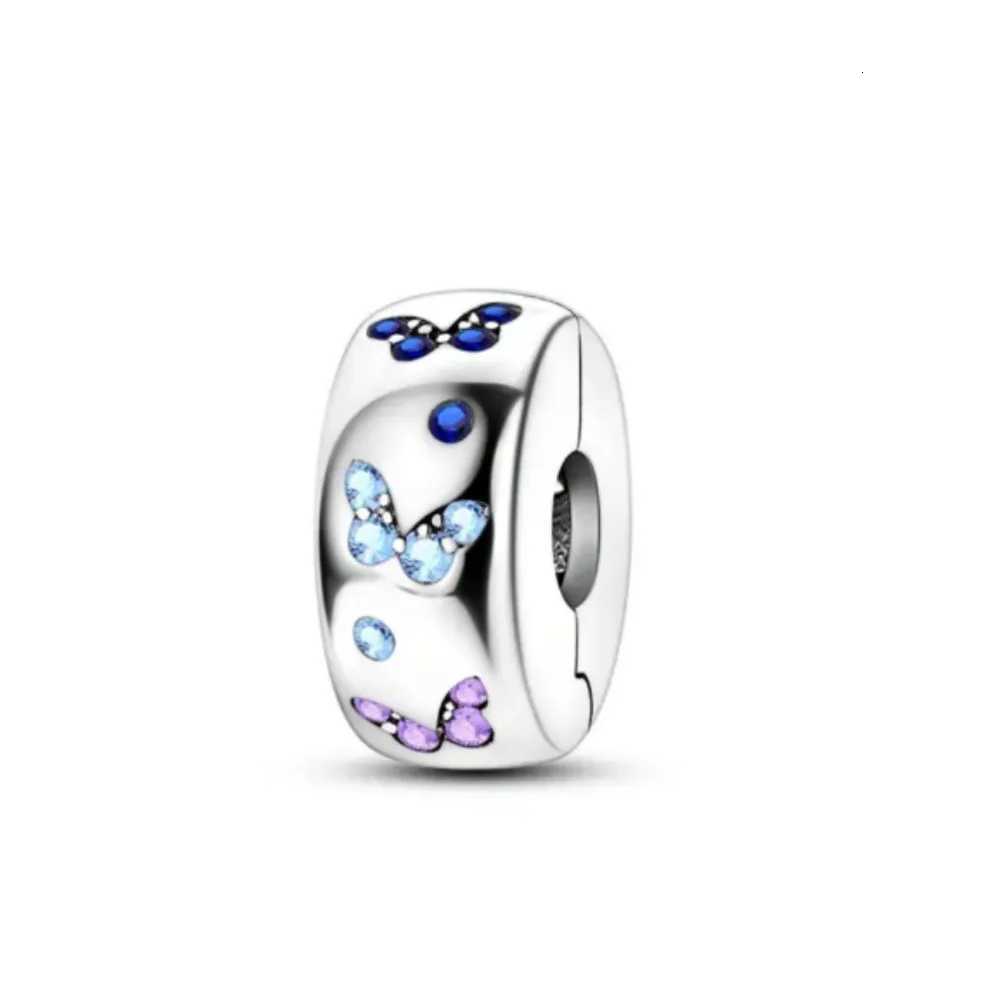 2026 925 Sier Positioning buckle Clip Charm MoonStar Beads Fit Bracelet Charm Wen DIY Jewelry Gift Y251212