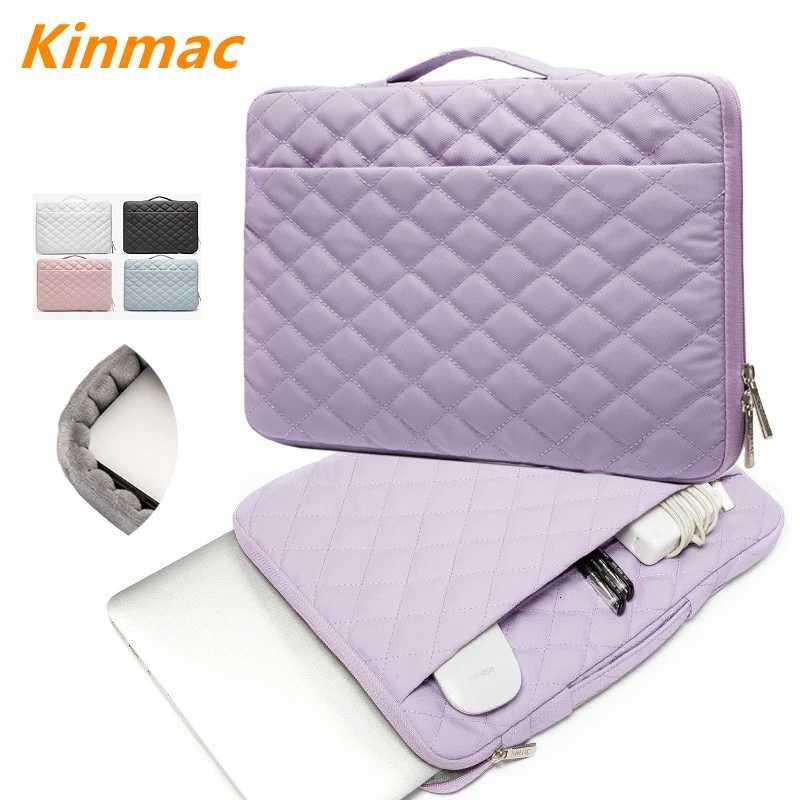 Brand Kinmac Laptop Bag 12131415156 Inch Women Lady Man Handle Sleeve Case For MacBook Air Pro133 Briefcase Dropship kc58T251212