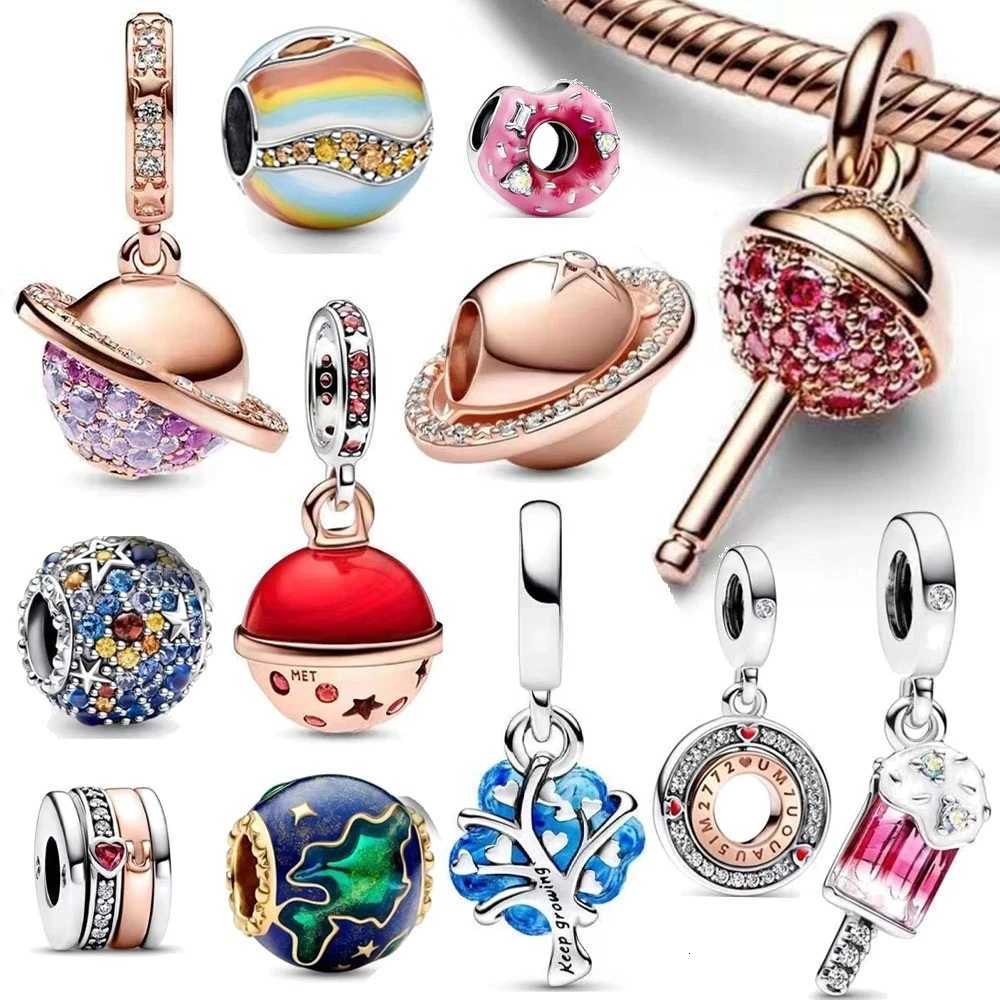 New 925 Sterling Sier Charm Fit Bracelet Accories Wen Jewelry Series Lock And Key Y251212