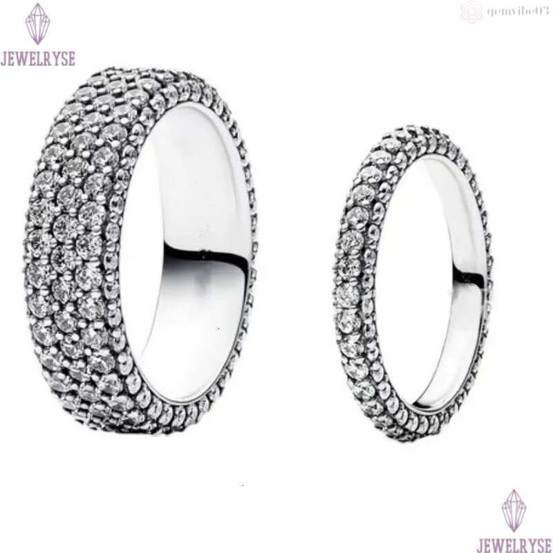 2025 spring summer newest cz zircon classic designer for women men love couple rings retro vintage silver plated engament ring jewelry