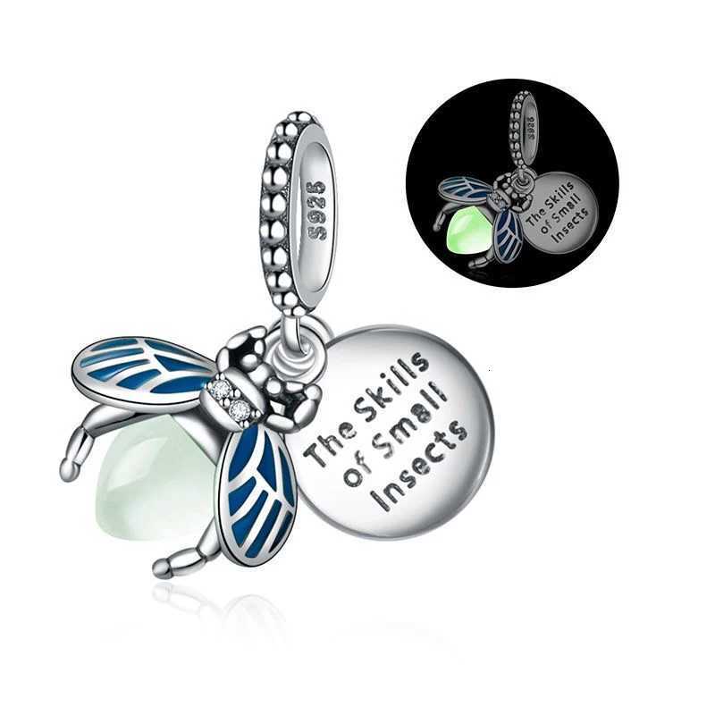 New 925 Fashion Sterling Sier Mle Cactus Woodpecker Pendant Charm Fit Bracelet DIY Fine Jewelry Y251212